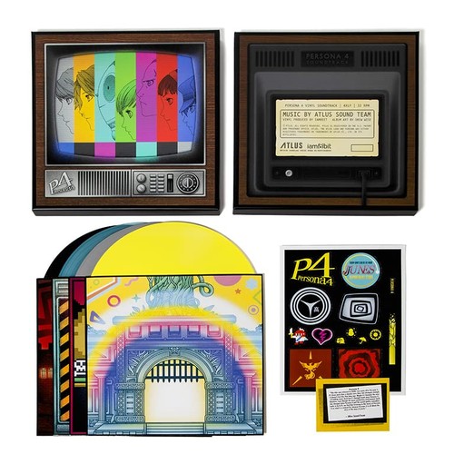 Persona soundtrack 4xlp - persona,